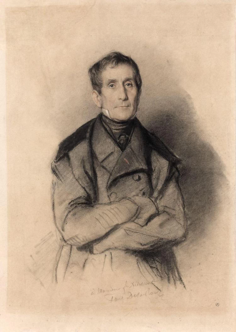 Ritratto di François Delessert Carbone